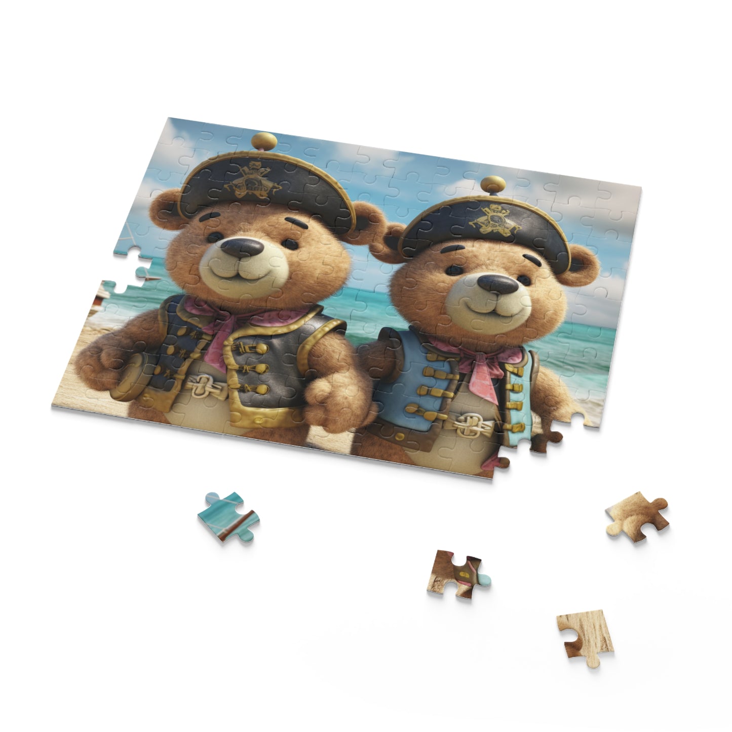 Teddy Bear Pirates Puzzle (120, 252, 500-Piece)